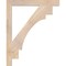 Ekena Millwork Merced Block Smooth Bracket, Douglas Fir, 3 1/2"W x 34"D x 42"H BKT04X34X42MRC05SDF - alternate 3